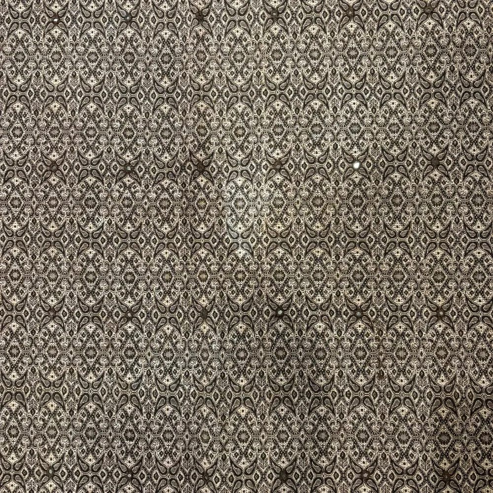 Vintage mirrored throw/blanket/table runner
